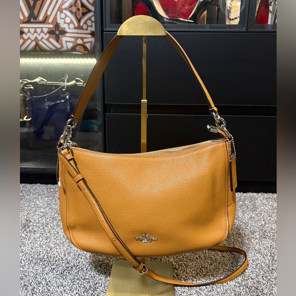 Coach Saddle Bag in Saddle Brown - Picture 3 of 11